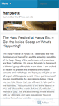 Mobile Screenshot of harpsetc.wordpress.com