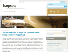 Tablet Screenshot of harpsetc.wordpress.com