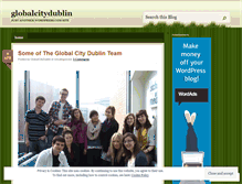 Tablet Screenshot of globalcitydublin.wordpress.com