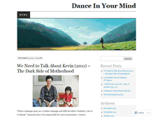 Tablet Screenshot of danceinyourmind.wordpress.com