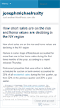 Mobile Screenshot of josephmichaelrealty.wordpress.com