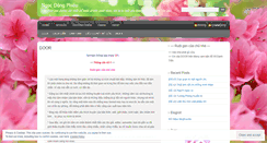 Desktop Screenshot of ngocdongphieu.wordpress.com