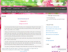 Tablet Screenshot of ngocdongphieu.wordpress.com