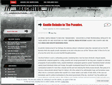 Tablet Screenshot of maxchelur.wordpress.com