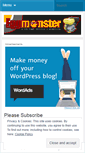 Mobile Screenshot of eggmonster.wordpress.com