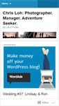 Mobile Screenshot of chrislohphoto.wordpress.com