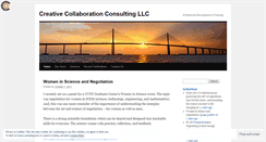 Desktop Screenshot of creativecollaborationllc.wordpress.com