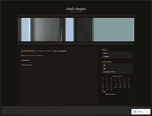 Tablet Screenshot of chadsimms.wordpress.com