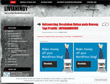 Tablet Screenshot of livianindy.wordpress.com