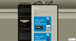Desktop Screenshot of bloggandrock.wordpress.com