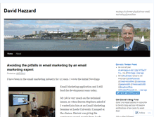 Tablet Screenshot of davidhazzard.wordpress.com