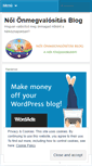 Mobile Screenshot of noionmegvalositas.wordpress.com