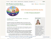 Tablet Screenshot of noionmegvalositas.wordpress.com