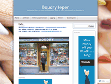 Tablet Screenshot of boudryieper.wordpress.com