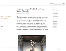 Tablet Screenshot of pastcurrentupcoming.wordpress.com