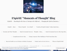 Tablet Screenshot of espirite.wordpress.com