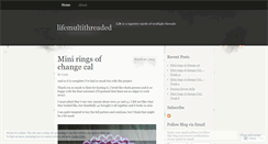Desktop Screenshot of lifemultithreaded.wordpress.com