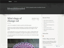 Tablet Screenshot of lifemultithreaded.wordpress.com