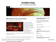 Tablet Screenshot of hoedini.wordpress.com