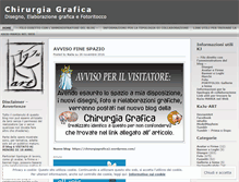 Tablet Screenshot of chirurgiagrafica.wordpress.com