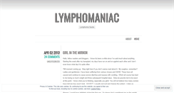 Desktop Screenshot of lymphomasucks.wordpress.com