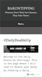 Mobile Screenshot of barontipping.wordpress.com