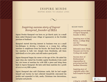 Tablet Screenshot of changeminds.wordpress.com