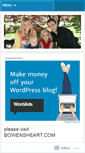 Mobile Screenshot of bowensheart.wordpress.com