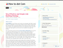Tablet Screenshot of howtodotcom.wordpress.com