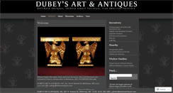 Desktop Screenshot of dubeysantiques.wordpress.com