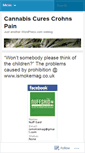 Mobile Screenshot of cannabiscures.wordpress.com