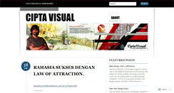 Desktop Screenshot of ciptavisual.wordpress.com