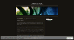 Desktop Screenshot of evelepalose.wordpress.com
