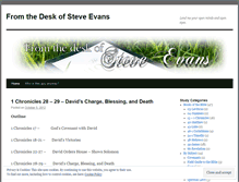 Tablet Screenshot of fromstevesdesk.wordpress.com