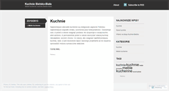 Desktop Screenshot of kuchniebielsko1.wordpress.com