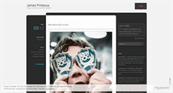 Desktop Screenshot of jamesporteous.wordpress.com