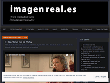 Tablet Screenshot of imagenreal.wordpress.com