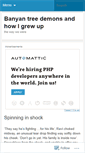 Mobile Screenshot of banyantreedemons.wordpress.com