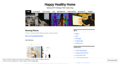 Desktop Screenshot of happyhealthyhome.wordpress.com