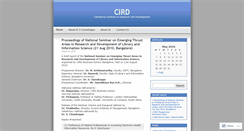 Desktop Screenshot of cird.wordpress.com