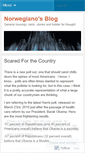 Mobile Screenshot of norwegiano.wordpress.com