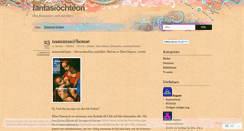 Desktop Screenshot of fantasiochteori.wordpress.com