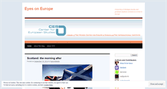 Desktop Screenshot of eurocomment.wordpress.com