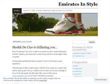 Tablet Screenshot of emiratesinstyle.wordpress.com