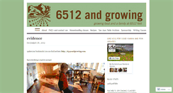 Desktop Screenshot of 6512andgrowing.wordpress.com