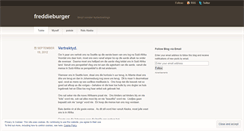 Desktop Screenshot of freddieburger.wordpress.com