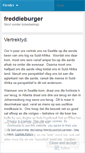 Mobile Screenshot of freddieburger.wordpress.com