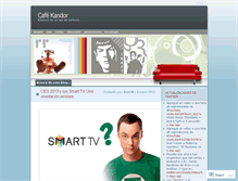 Tablet Screenshot of cafekandor.wordpress.com