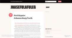 Desktop Screenshot of jhasefulafuleg.wordpress.com