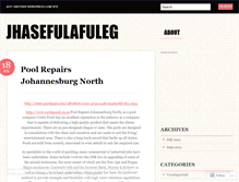 Tablet Screenshot of jhasefulafuleg.wordpress.com